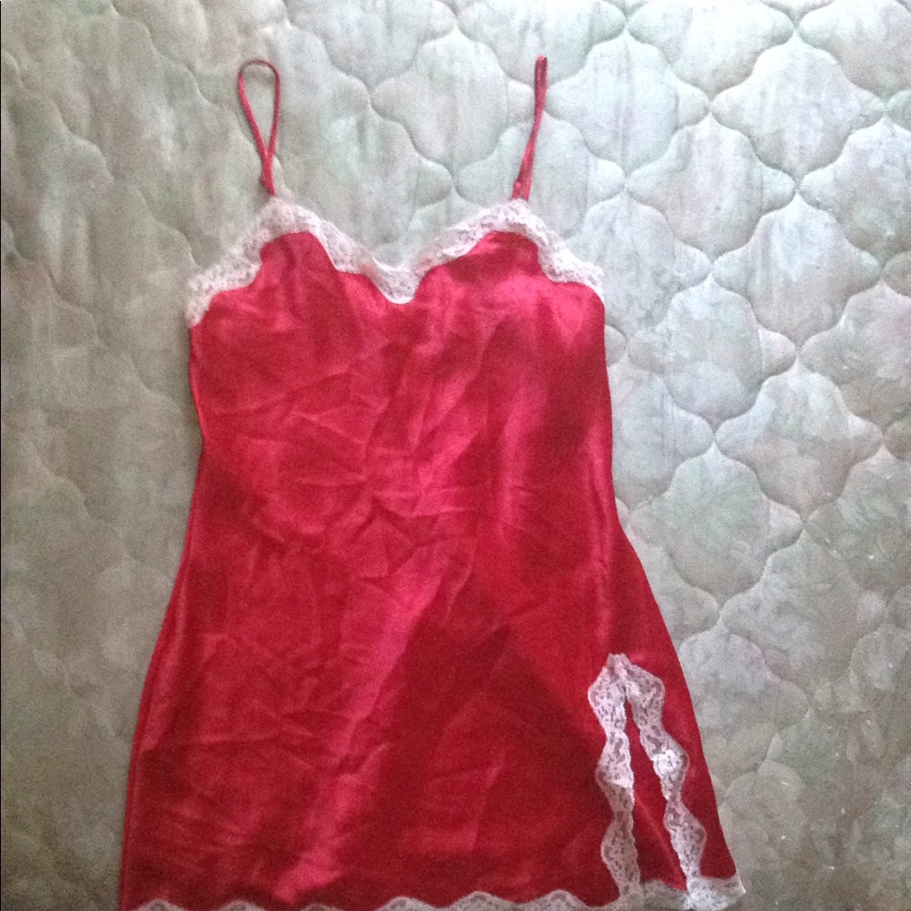 Scarlett red Victoria secret Slip/ night gown